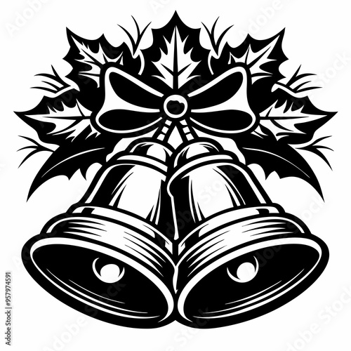 Jingle Bells Christmas  vector svg