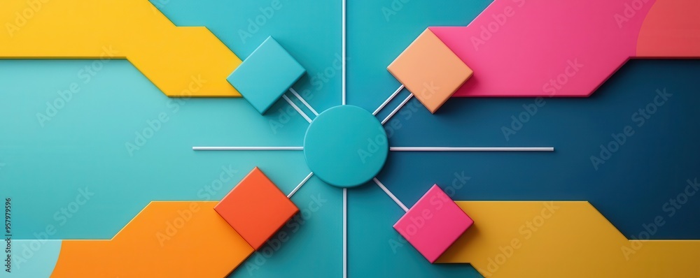 Strategic roadmap as a flowchart, with decision points and outcomes clearly marked, representing strategic choices, strategic roadmap, decision making Strategic roadmap as a flowchart, with decision points and outcomes clearly marked, representing strategic choices, strategic roadmap, decision making