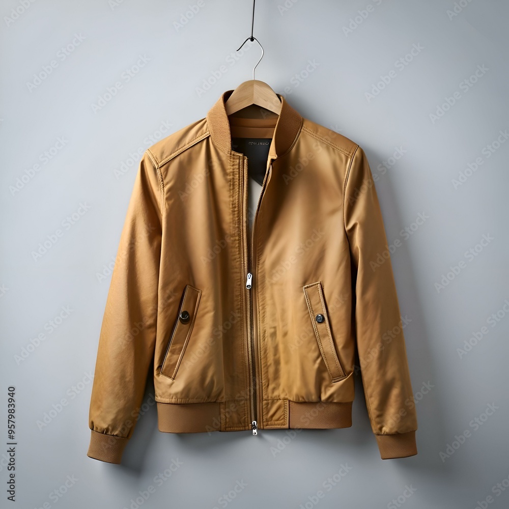 A classic bomber jacket in a warm mustard yellow. perfect for adding a touch of retro style to any outfit. A classic bomber jacket in a warm mustard yellow. perfect for adding a touch of retro style to any outfit.