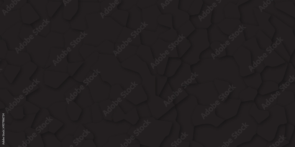 Abstract geometric background with black stained broken glass texture. seamless distressed mosaic pattern and decorative retro illustration design. Abstract geometric background with black stained broken glass texture. seamless distressed mosaic pattern and decorative retro illustration design.