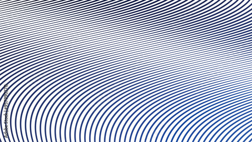 Dark blue stripes curve line abstract background
