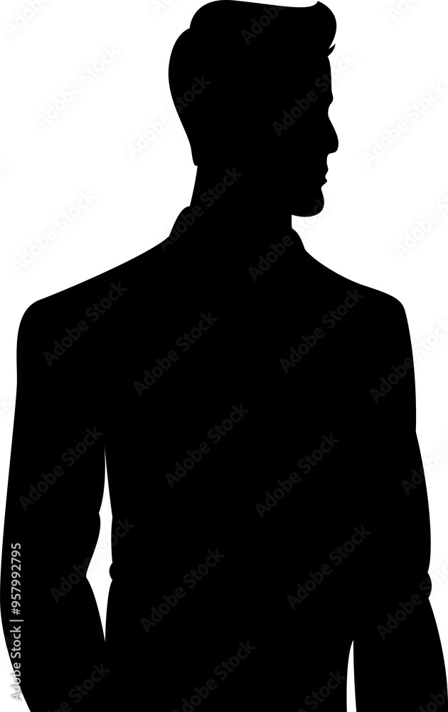 man silhouette avatar man silhouette avatar