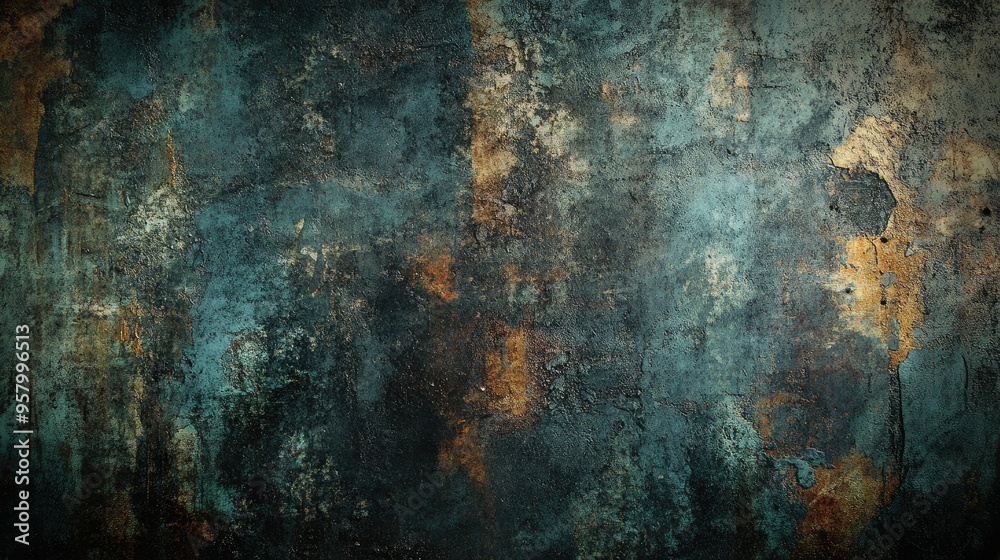 Grunge texture with layers of distressed paint Grunge texture with layers of distressed paint