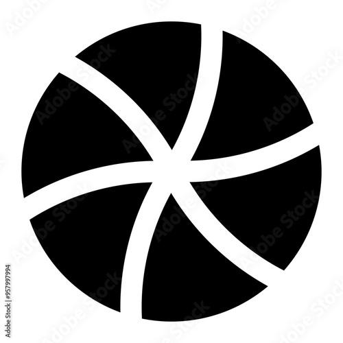 beach, volley, beach volley, ball, sport, game, play glyph or solid icon