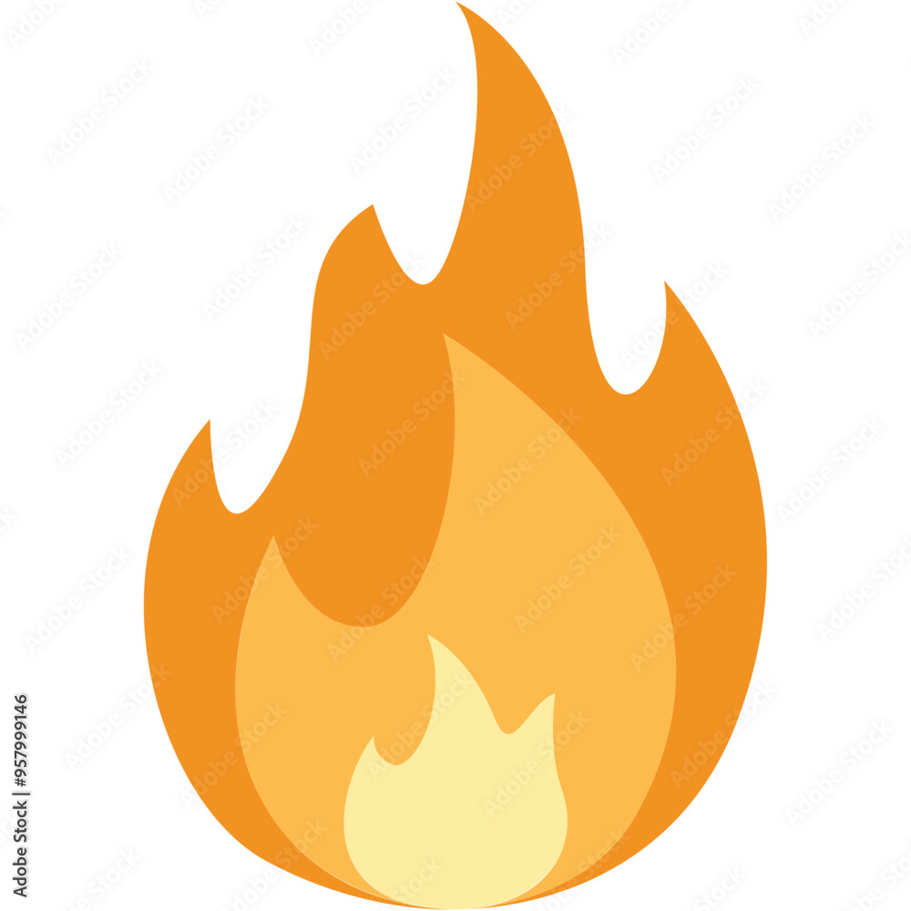 Flame Illustration Flame Illustration