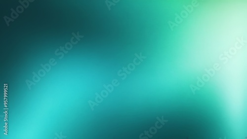 Abstract teal and green gradient background. banner poster header backdrop, copy space