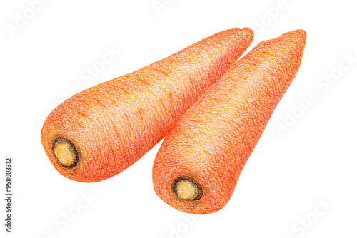 ニンジンのイラスト