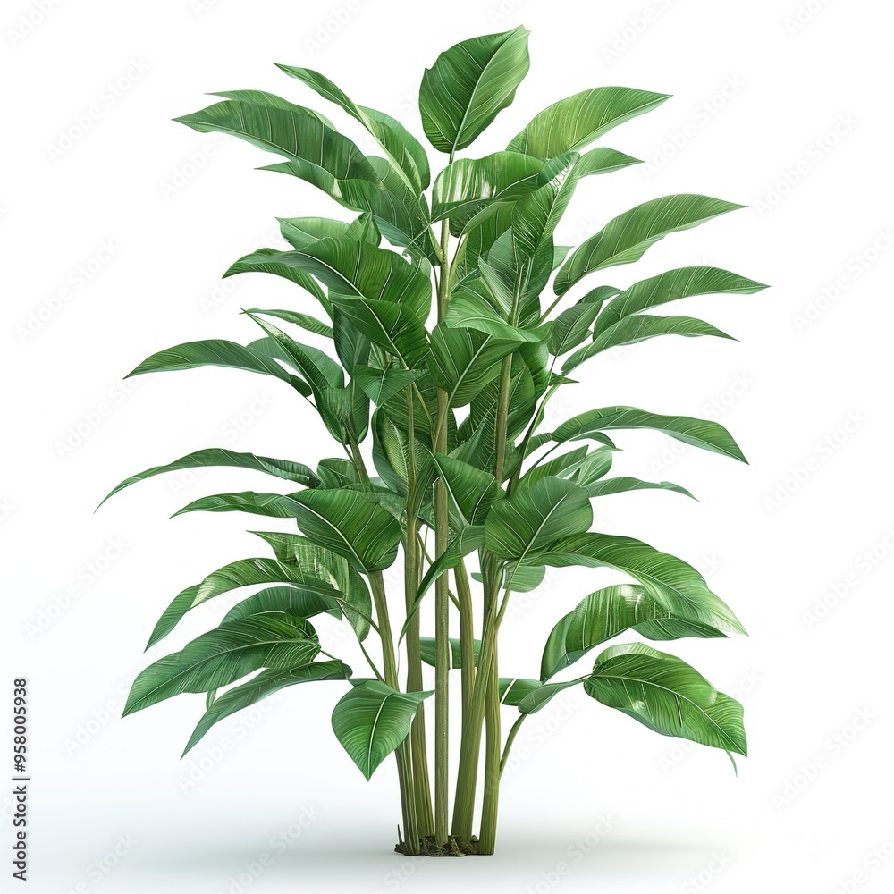 plant isolated on white