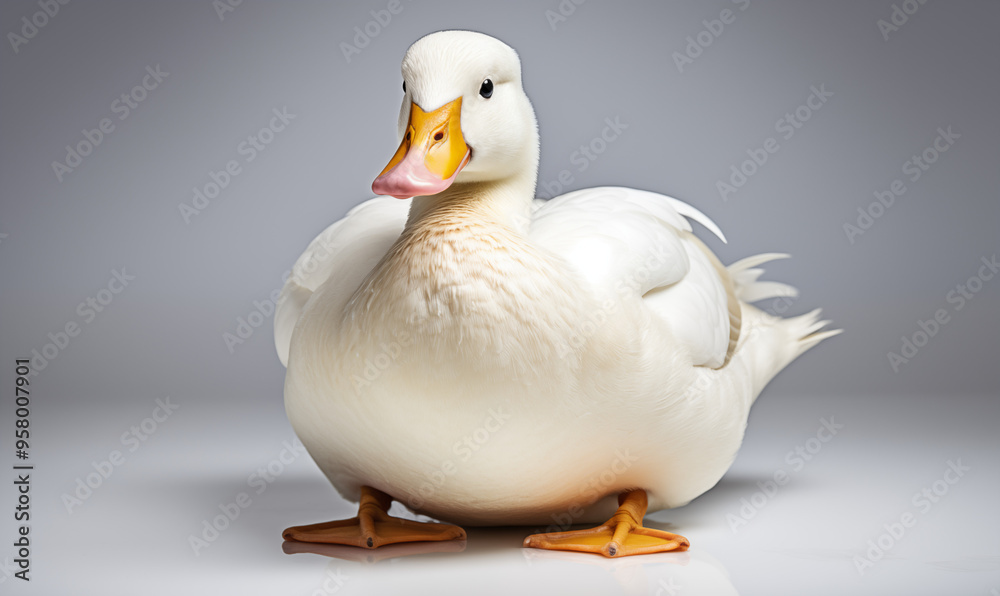 Duck Studio Shot on a Clean Background Duck Studio Shot on a Clean Background