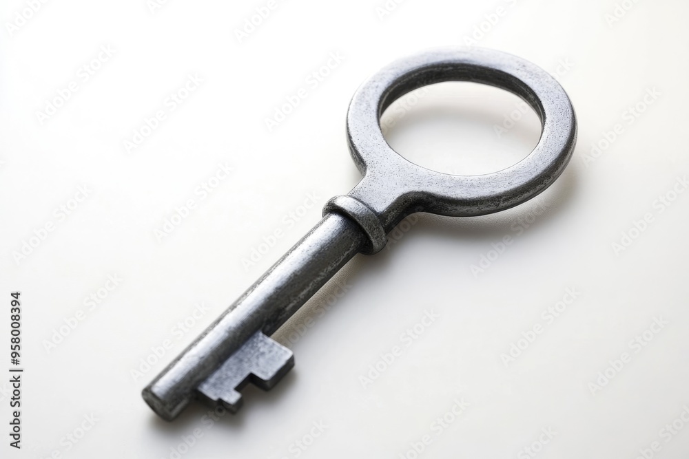 key sit next to each other on a pristine white background, highlighting their craftsmanship and the enduring importance of security mechanisms in daily life key sit next to each other on a pristine white background, highlighting their craftsmanship and the enduring importance of security mechanisms in daily life
