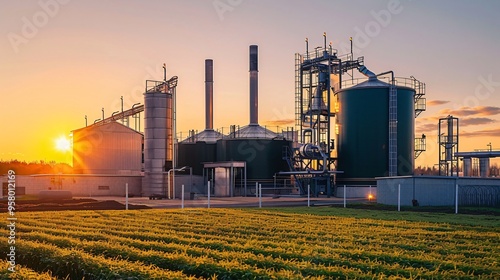 biogas power plant