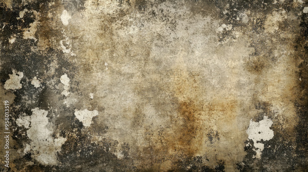 Fototapeta premium Grunge texture with layers of distressed paint