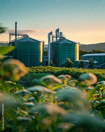 biogas power plant