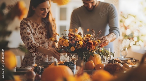 Elegant Autumn Themed Thank...