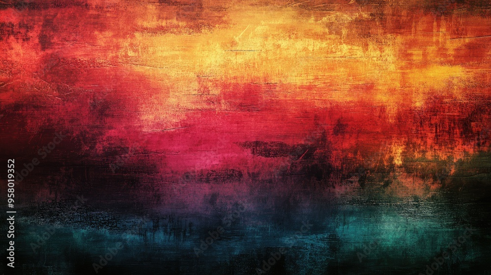 Grunge texture with layers of vibrant colors Grunge texture with layers of vibrant colors