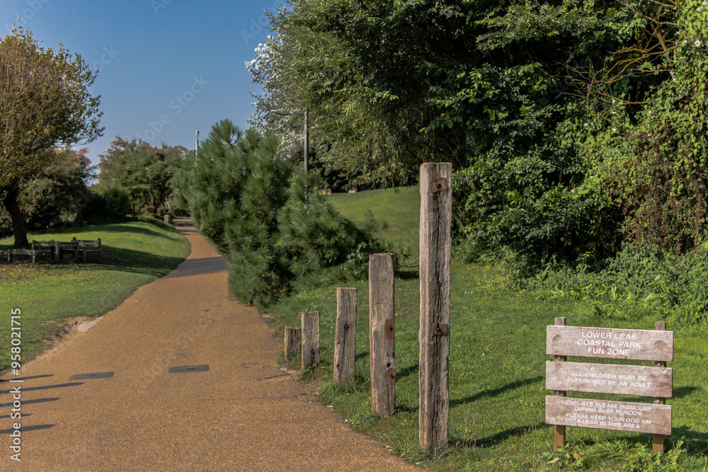 Lower Sandgate walk way Lower Sandgate walk way
