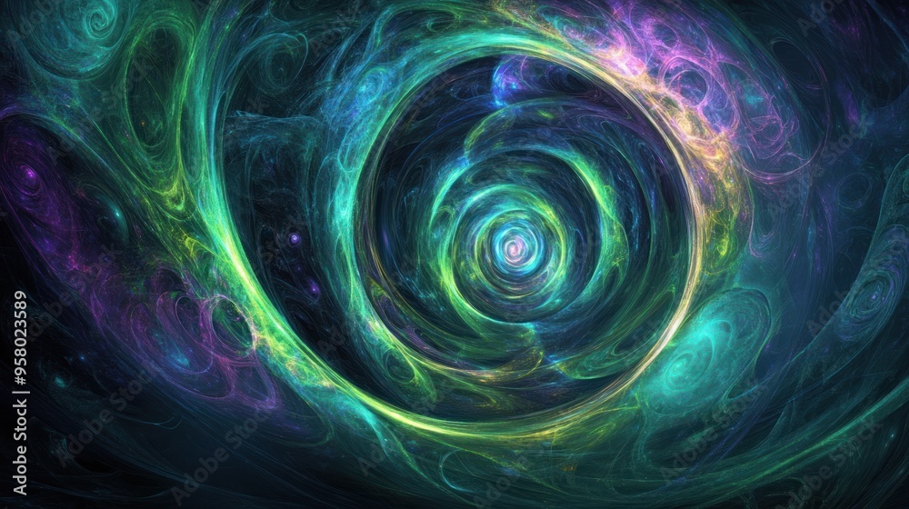 Abstract Swirling Nebula Abstract Swirling Nebula