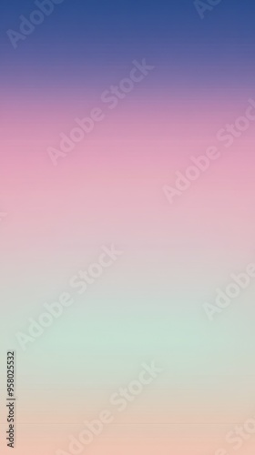 A soft gradient of pastel colors creates a serene and calming background, perfect for various creative projects and designs.