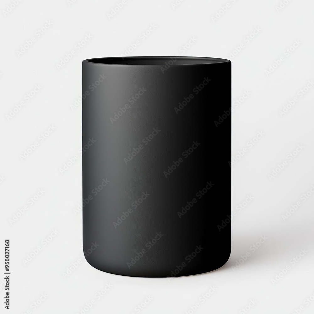 Minimalist candle branding mockup, black label design, elegant gold accents, soft ambient light, high contrast, isolated on white background