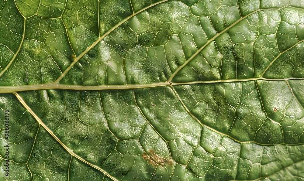 Fototapeta premium green leaf texture. 