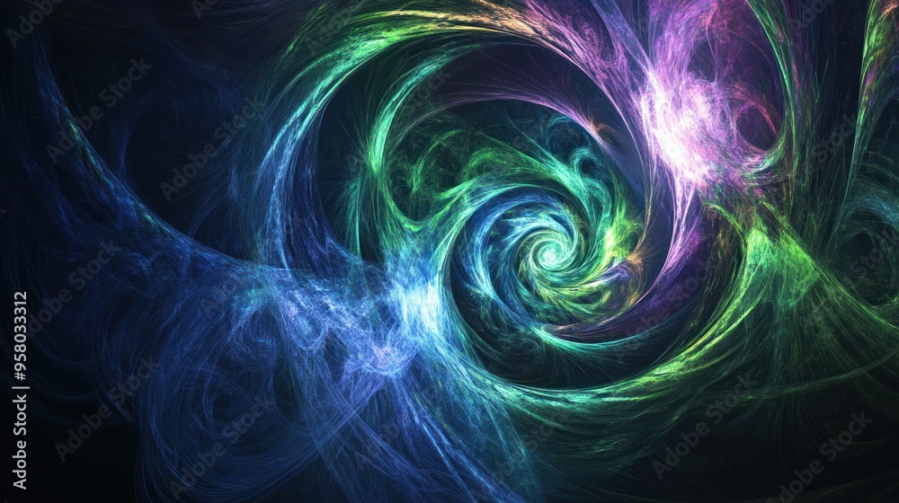 Abstract Swirling Nebula Abstract Swirling Nebula