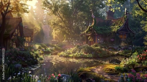  Explore the enchanting landscapes of a Fairy Tale Paradise, where every corner holds a new adventure.
