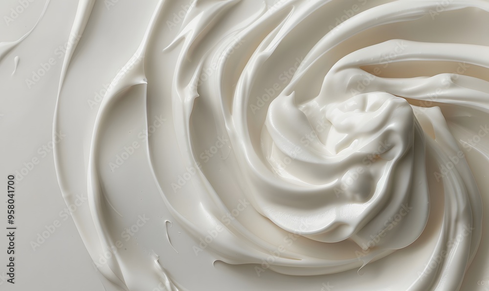bowl of sour cream or yogurt. bowl of sour cream or yogurt.