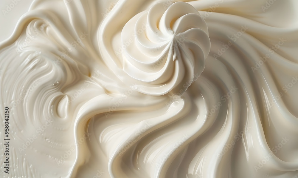 bowl of sour cream or yogurt. bowl of sour cream or yogurt.