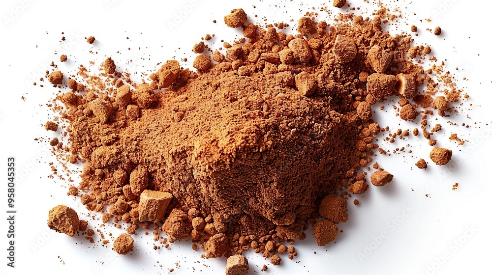 Cocoa Powder Close-up Cocoa Powder Close-up