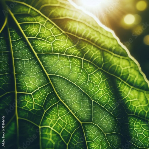 Free photo macro shot of leaf vein
 photo