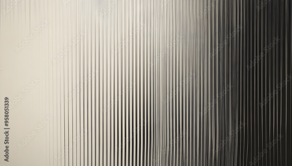 Obraz premium Thin, repeating lines or stripes, either vertical or horizontal, on a neutral background