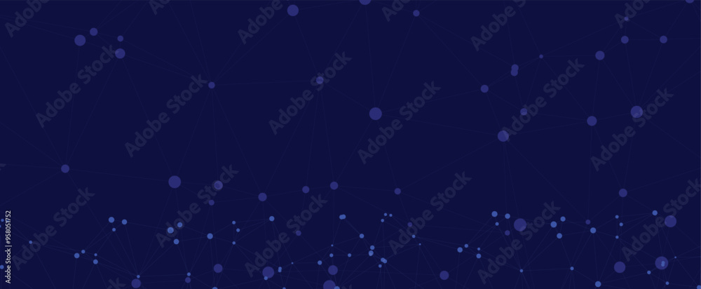 Fototapeta premium Abstract blue background,Dot pattern seamless,vector illustration