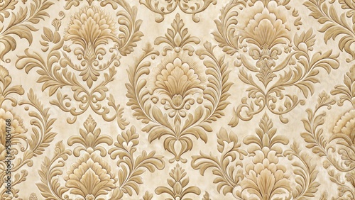 Seamless damask pattern.Classic wall embossed wallpaper for printing on paper,wrap or wallpaper for your interior design