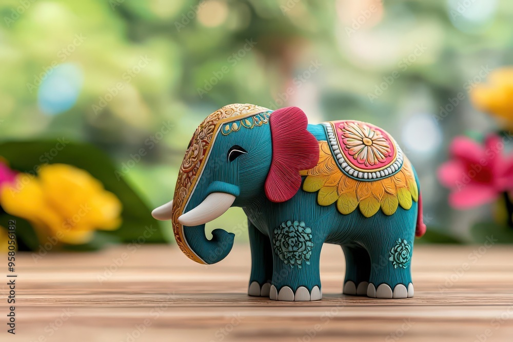 Obraz premium Elephant figurine