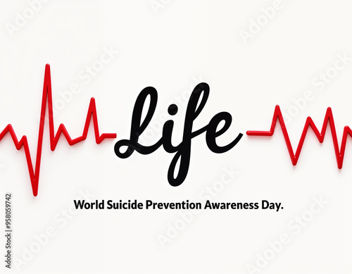 World suicide prevention day September 10. That's awareness prevent suicide worldwide. Banner background design To prevent suicide worldwide.