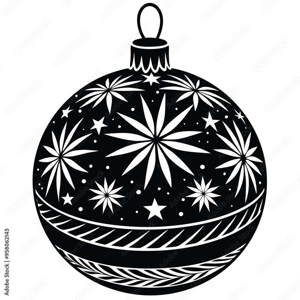 Christmas Decorative Ball Vector on White Background, Elegant Holiday Ornament Design, Festive Christmas Decoration Illustration, Isolated Christmas Ball Vector for Seasonal Artwork and Holiday Themes Christmas Decorative Ball Vector on White Background, Elegant Holiday Ornament Design, Festive Christmas Decoration Illustration, Isolated Christmas Ball Vector for Seasonal Artwork and Holiday Themes