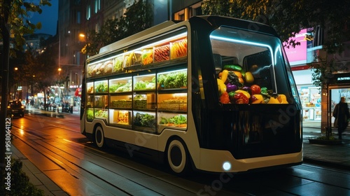 the foodtech is arrive at trucks with improvements and future foods photo