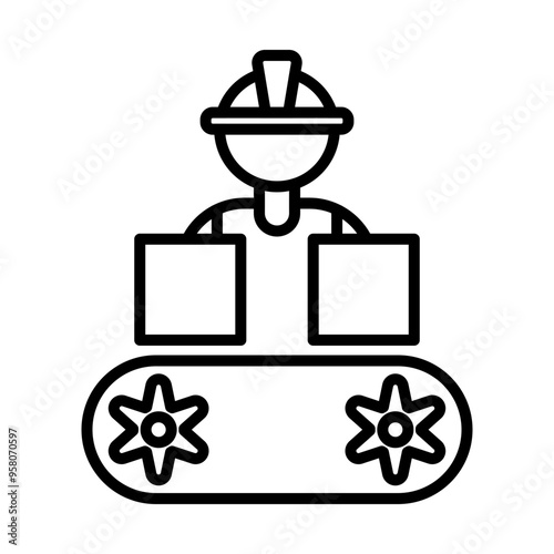 Fabrication icon design