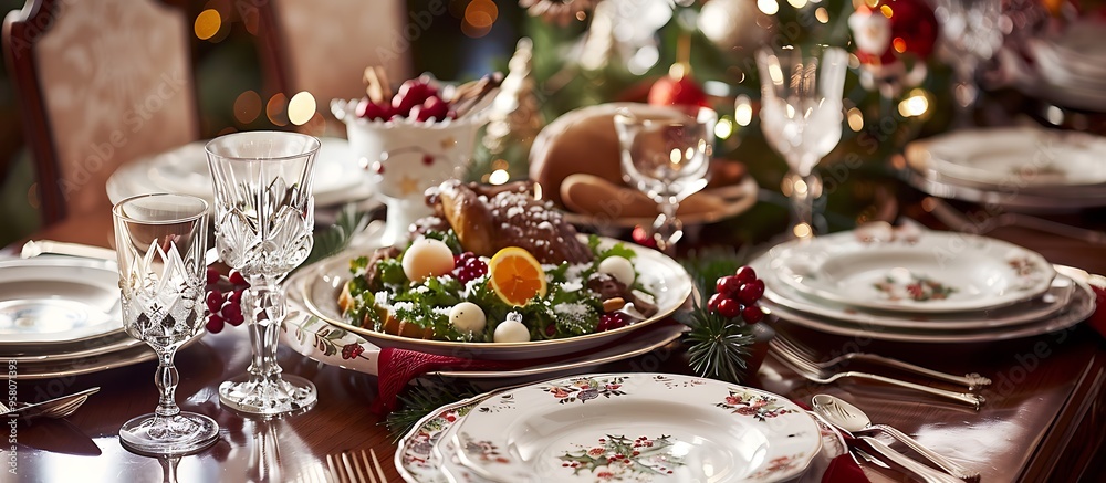 christmas table setting christmas table setting