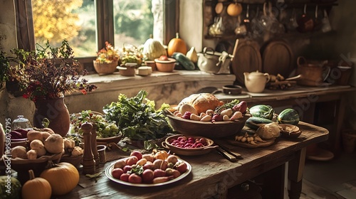 Farmhouse Kitchen Thanksgiv...