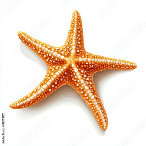 vector graphic of a starfish