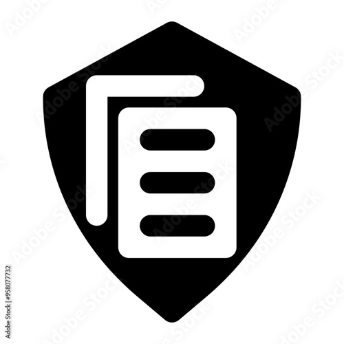 data encryption, safeguard, data, protecting, cyber security solid or glyph icon