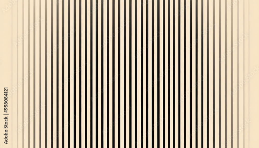 Obraz premium Thin, repeating lines or stripes, either vertical or horizontal, on a neutral background