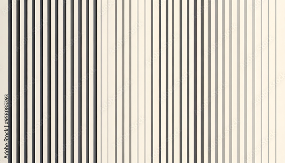 Obraz premium Thin, repeating lines or stripes, either vertical or horizontal, on a neutral background
