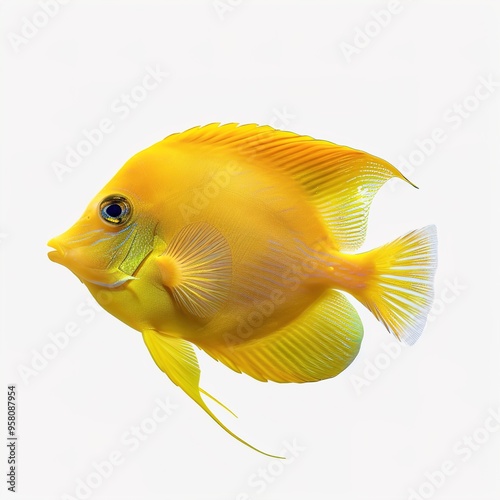 yellow tang fish