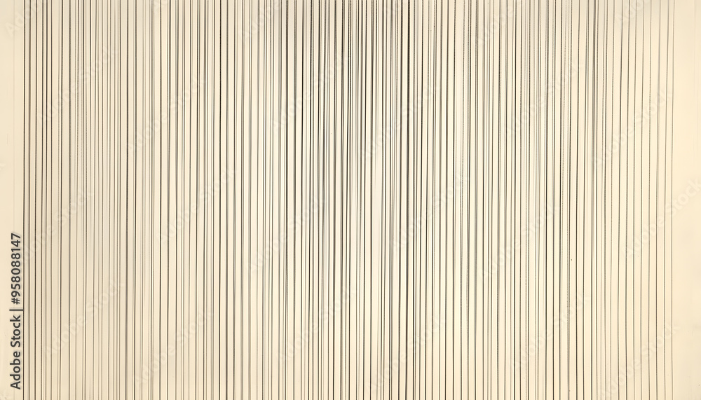 Obraz premium Thin, repeating lines or stripes, either vertical or horizontal, on a neutral background