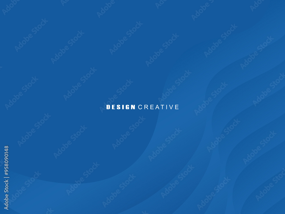 Abstract blue color background. Dynamic shape composition. Blue gradient background vector illustration.
