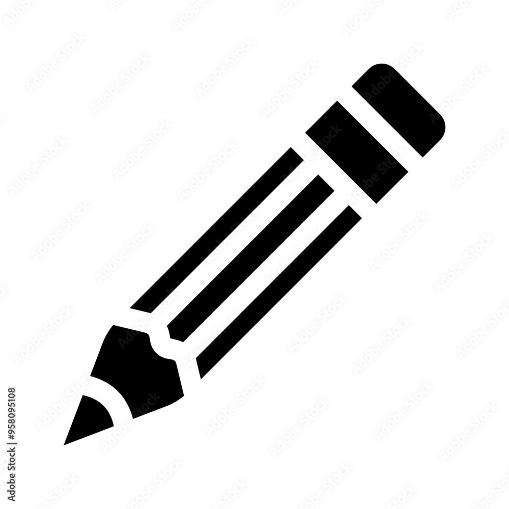 Obraz na plátně Pencil icon