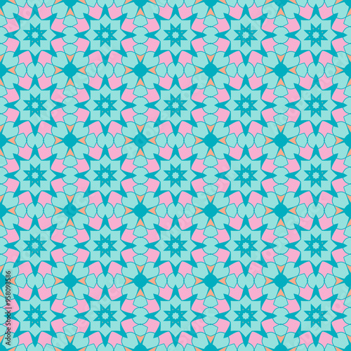 Fresh spring seamless pattern