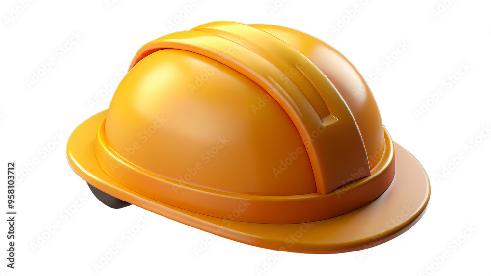 Yellow Hard Hat Close-up: Essential Safety Gear for Construction Workers Yellow Hard Hat Close-up: Essential Safety Gear for Construction Workers